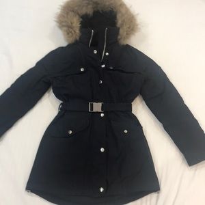 Michael Kors raccoon Fur Jacket